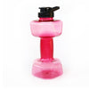 Creative Dumbbell Fitness Water Bottle Filled Cup