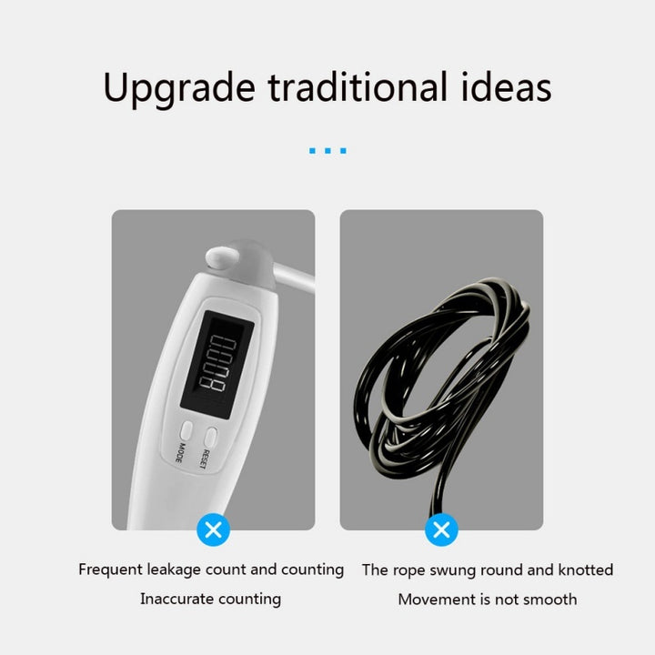 Cordless Jump Ropes Smart Electronic Digital wireless Skip Rope