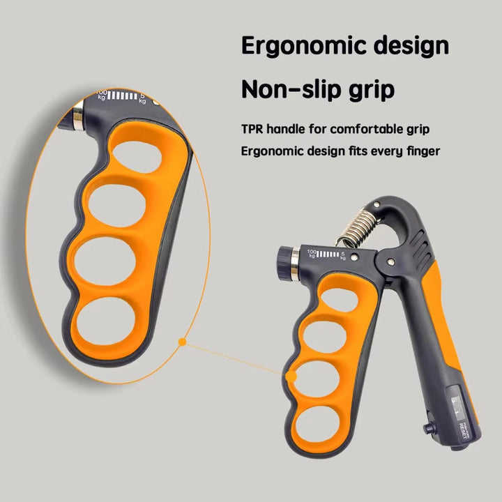 5-100kg Hand Grip Muscle Strengthener Trainer Adjustable Hands Gripper Accessories