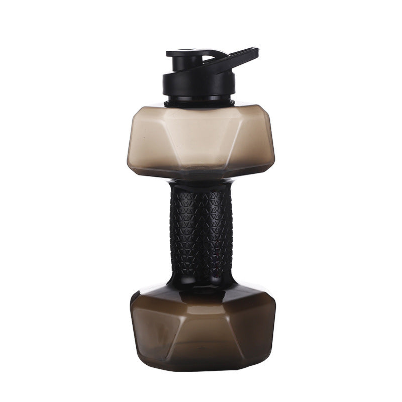 Youth Personality Exercise Dumbbell Cup Sports Water Bottle