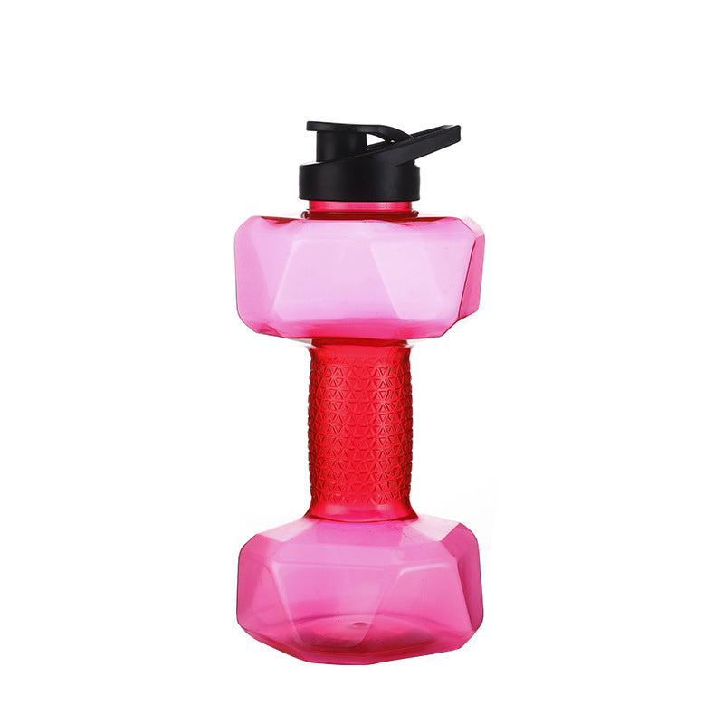 Youth Personality Exercise Dumbbell Cup Sports Water Bottle