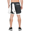 Running Shorts Men 2 In 1 Double-deck Quick Dry GYM Fitness Jogging Workout Pants
