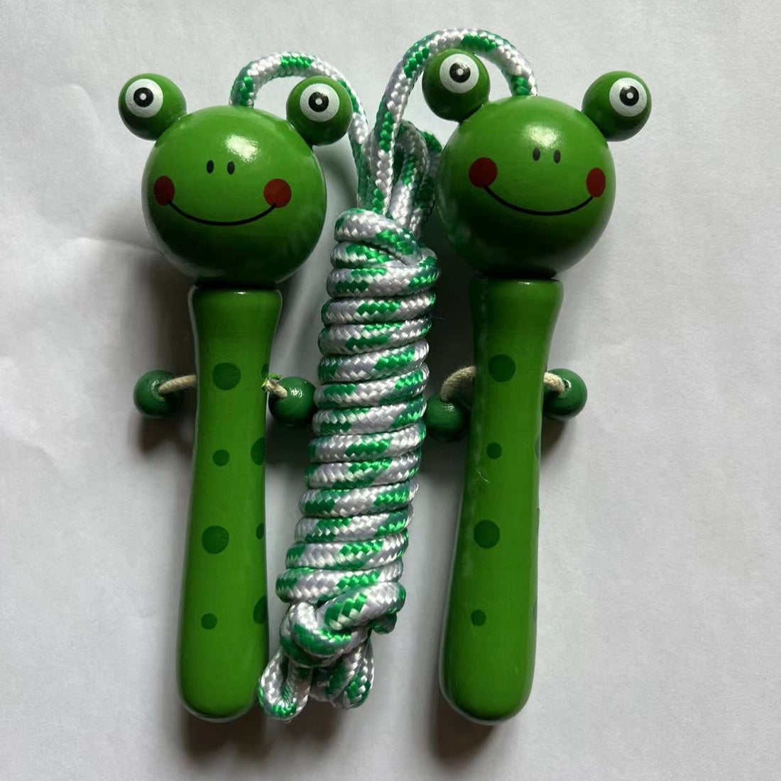 Cartoon Wooden Handle Children's Jumping Rope