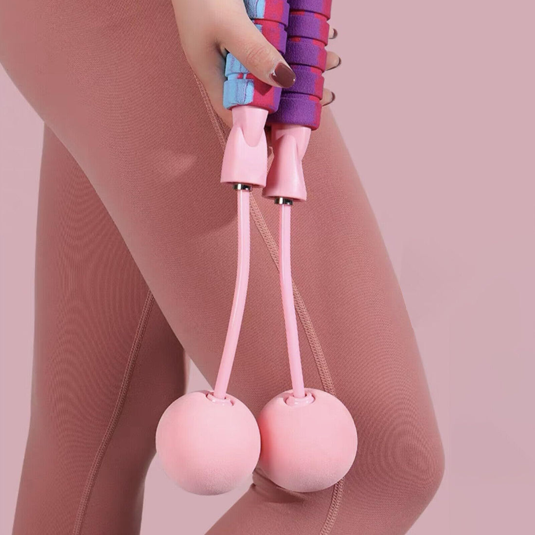 Rope With 2 In 1 Training Adjustable Ropeless Skipping Rope