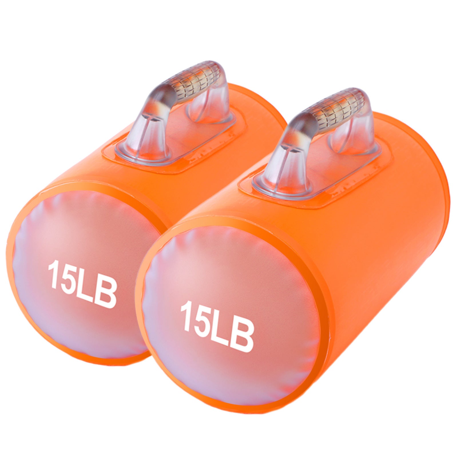 14kg A Pair Of Water Filling Dumbbell Foldable Portable