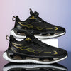 Shock Absorption Rotating Youth Button Sneaker
