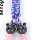 Cartoon Wooden Handle Children's Jumping Rope